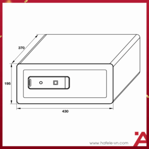 KÉT SẮT VÂN TAY SB-900 HAFELE 836.28.390 - 1651231748 anh2 ket sat an toan hafele 836 28 390