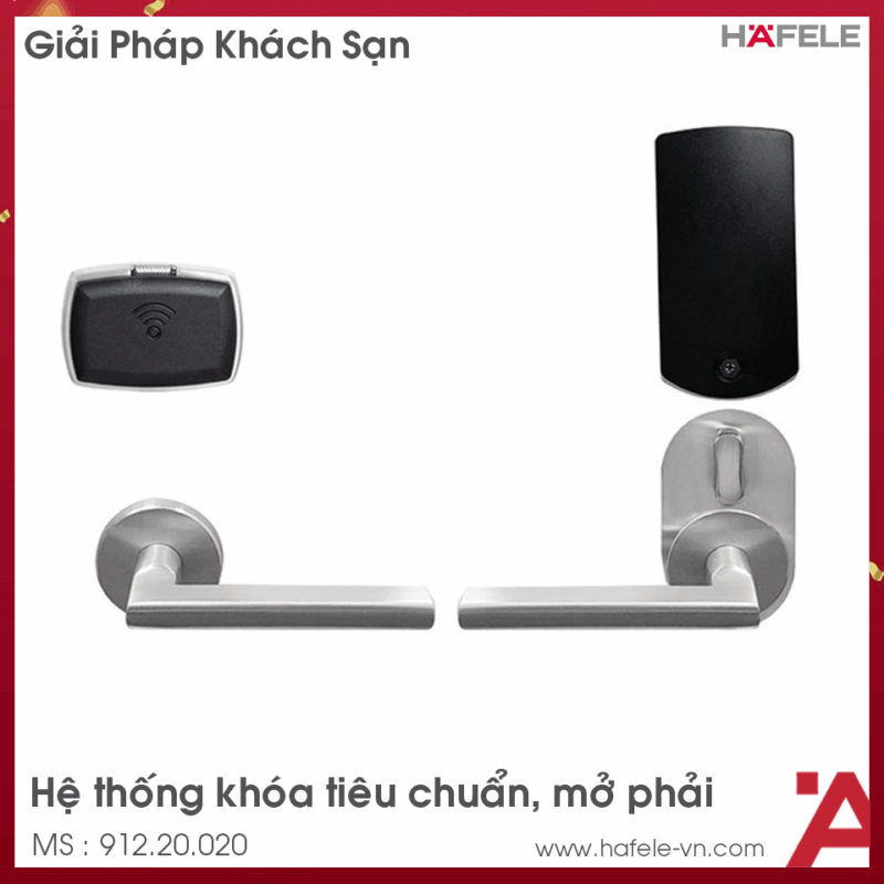 HỆ THỐNG KHÓA KHÁCH SẠN PL100 HAFELE 912.20.020