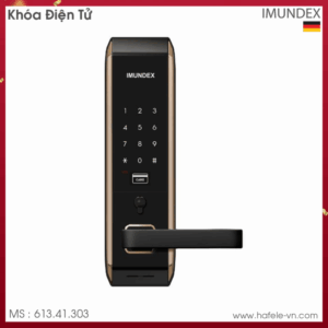 KHÓA ĐIỆN TỬ MÀU CHAMPAGNE IMUNDEX 613.41.303