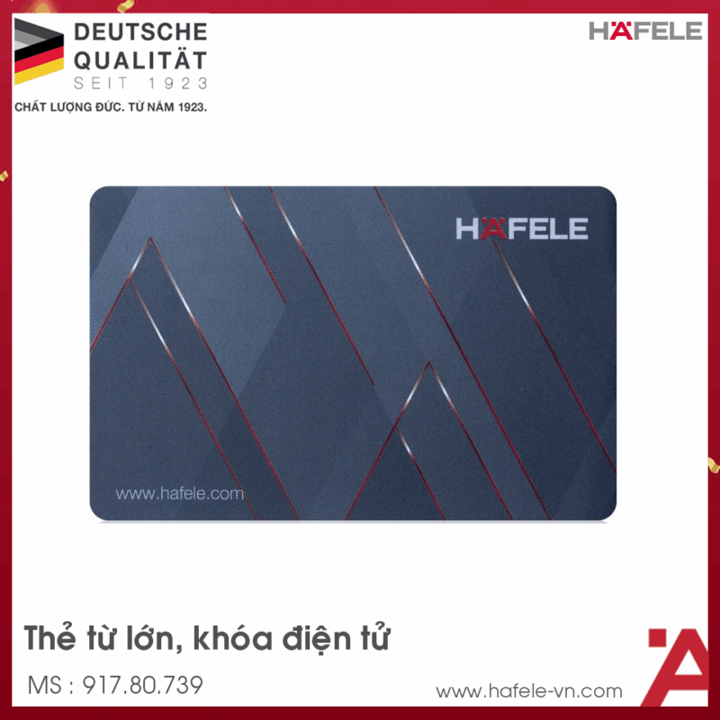 THẺ TỪ LỚN KHÓA ĐIỆN TỬ MIFARE HAFELE 912.80.739
