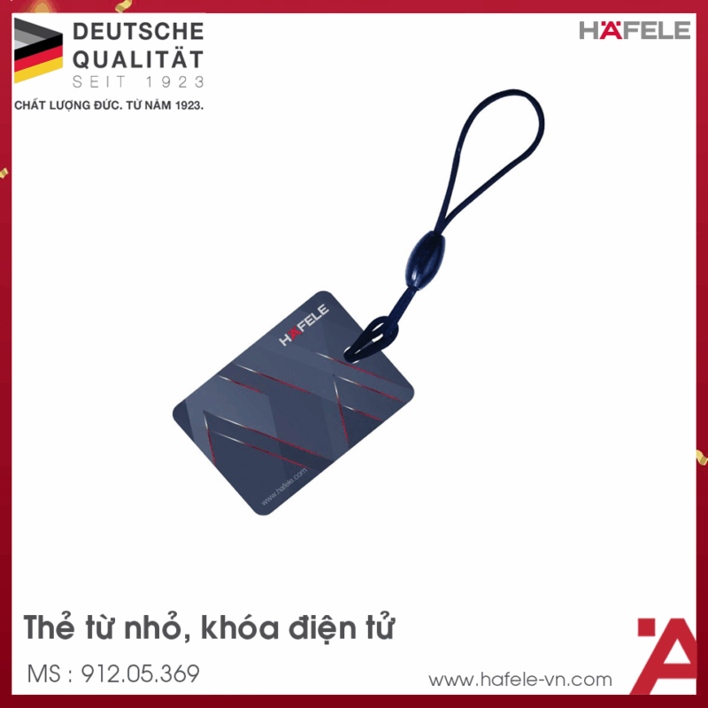 THẺ TỪ KHÓA ĐIỆN TỬ MIFARE HAFELE 912.05.369