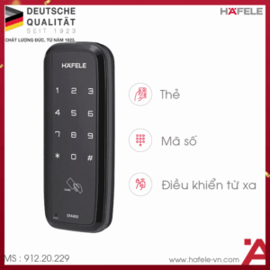 KHÓA CỬA KÍNH ER4400-TCR HAFELE 912.20.229