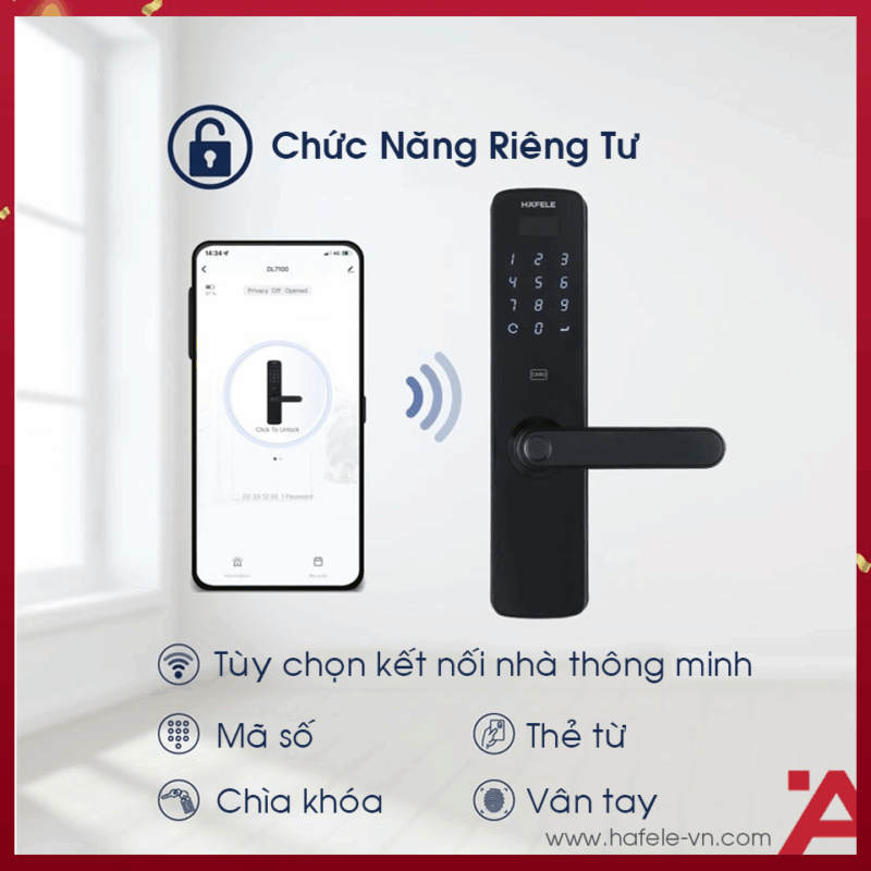 KHÓA ĐIỆN TỬ EL7100 HAFELE 912.20.315
