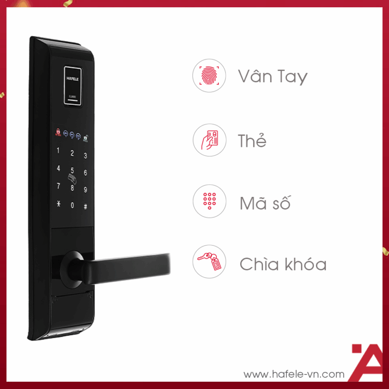 KHÓA ĐIỆN TỬ EL9000-TCS HAFELE 912.20.364