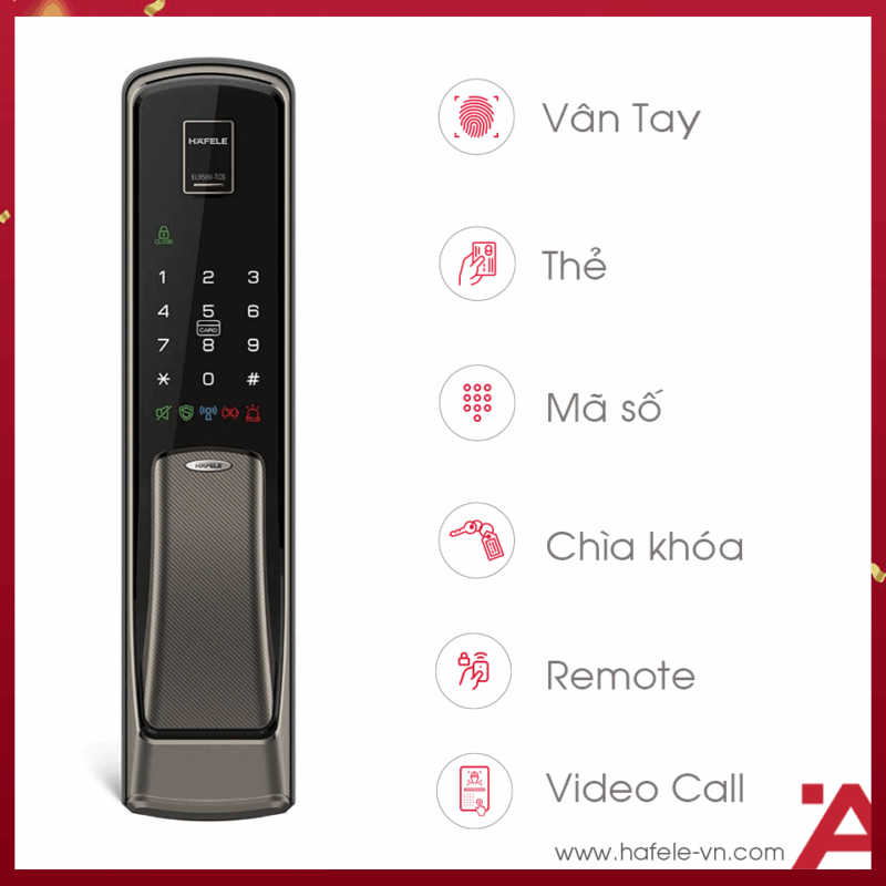 KHÓA ĐIỆN TỬ EL9500-TCS HAFELE 912.20.369