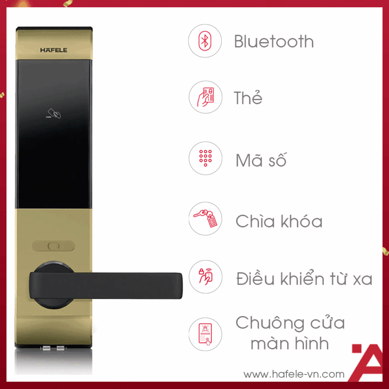 KHÓA ĐIỆN TỬ DL7900 HAFELE 912.05.649