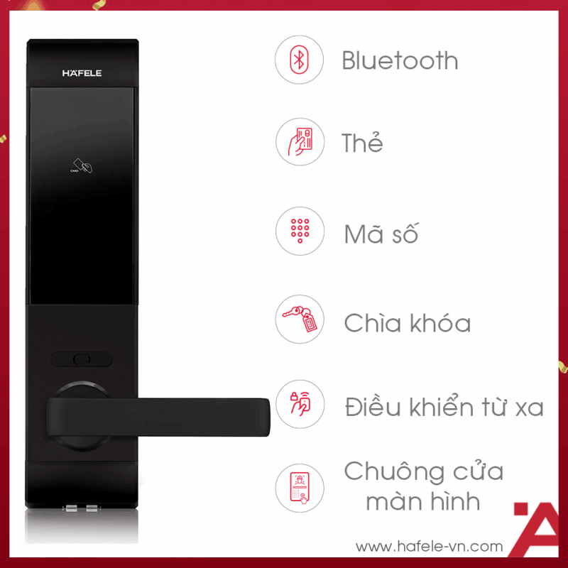 KHÓA ĐIỆN TỬ DL7900 HAFELE 912.05.640