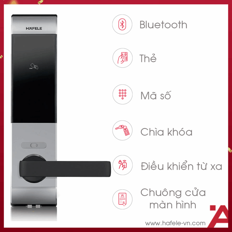 KHÓA ĐIỆN TỬ DL7900-TCB THÂN LỚN HAFELE 912.05.644