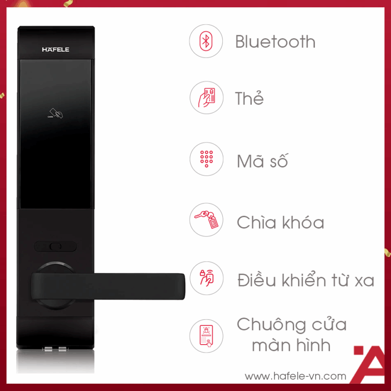 KHÓA ĐIỆN TỬ DL7900-TCB THÂN LỚN HAFELE 912.05.641
