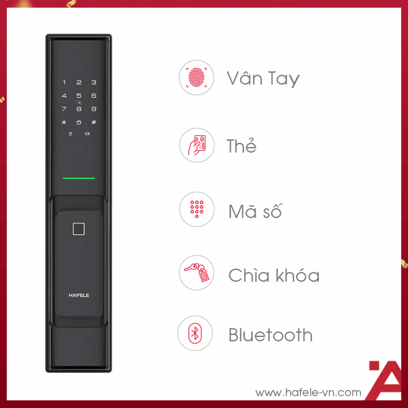 KHÓA ĐIỆN TỬ PP8100 HAFELE 912.20.260