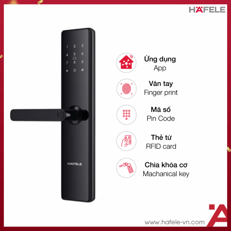 KHÓA ĐIỆN TỬ AL2402B HAFELE 912.20.692