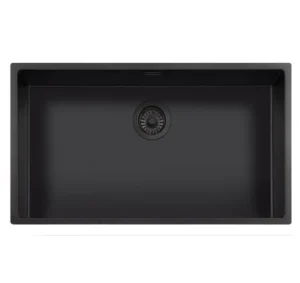 CHẬU RỬA BÁT INOX 1 HỐ REGINOX MIAMI 50 XÁM KIM LOẠI PVD HMH.R30721 - 18