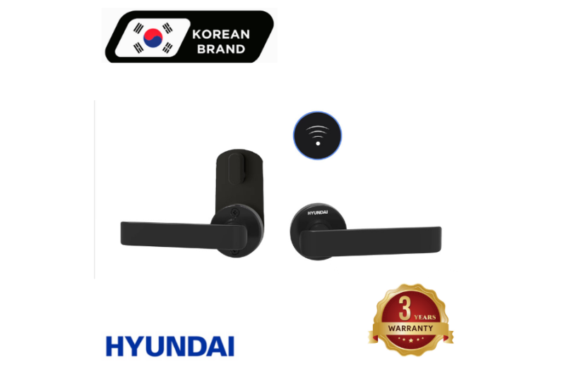 KHÓA KHÁCH SẠN HYUNDAI HY-HL03 MÀU ĐEN