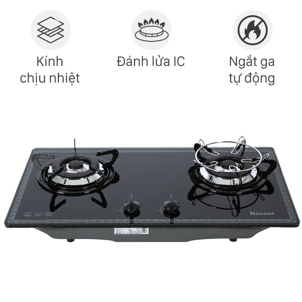 BẾP GA ÂM RINNAI RVB-2BG(F)N