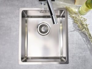 CHẬU RỬA BÁT INOX 1 HỐ REGINOX HOUSTON 34 40 HMH.R32862 - 3 1