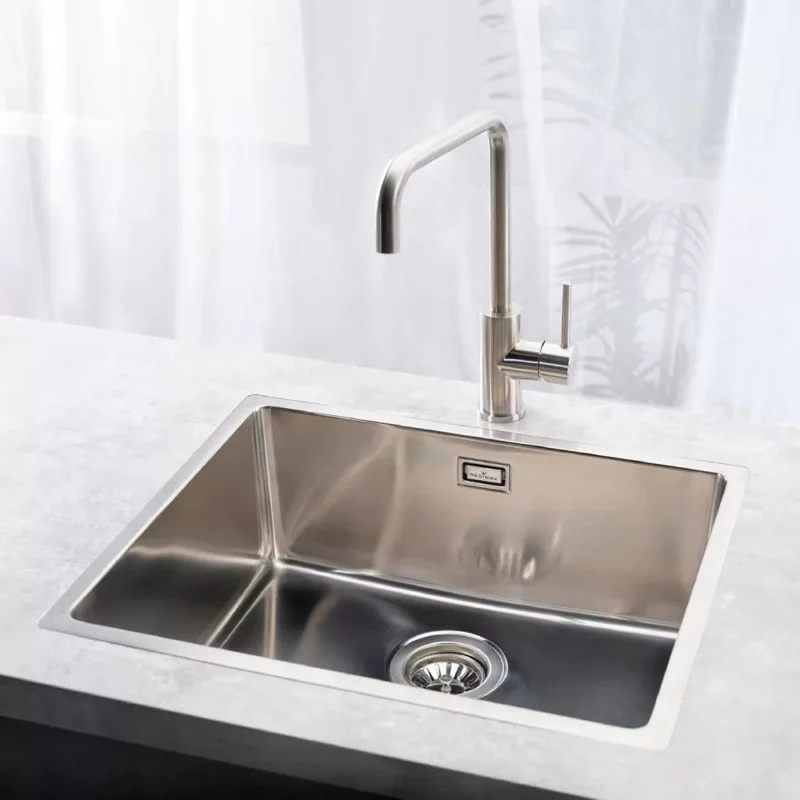 HÌNH ẢNH THỰC TẾ CỦA CHẬU RỬA BÁT 1 HỐ REGINOX HOUSTON 50 40 HMH.R32855