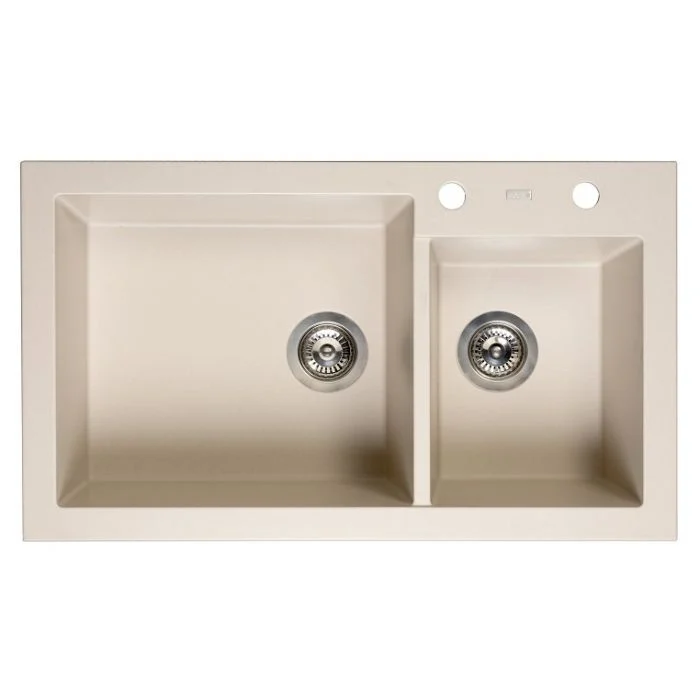 CHẬU RỬA BÁT 2 HỘC REGINOX AMSTERDAM 25 KEM HMH.R31100