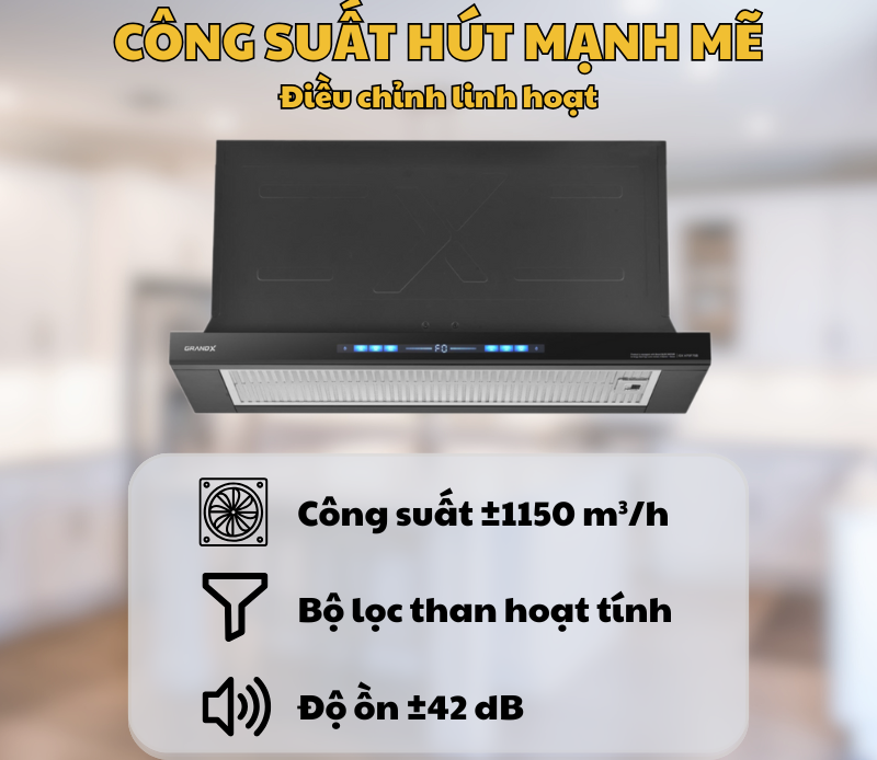 MÁY HÚT MÙI GRANDX GX-H70F75B