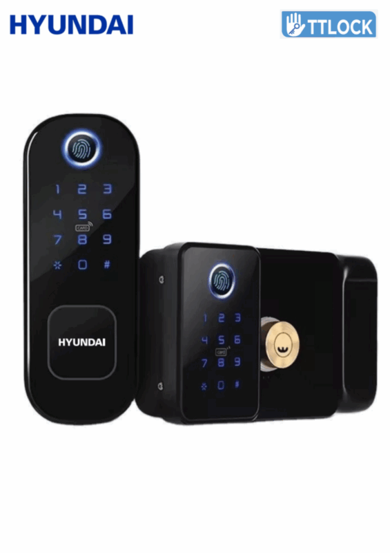KHÓA CỬA CỔNG HYUNDAI HY-SLN002 MÀU ĐEN
