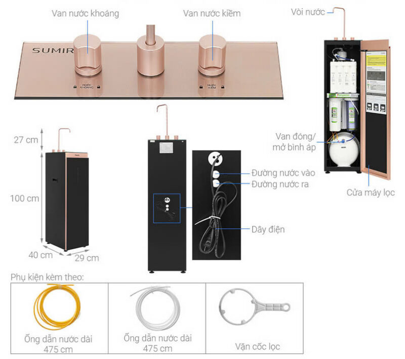 MÁY LỌC NƯỚC ION KIỀM KANGAROO KGHC12A2