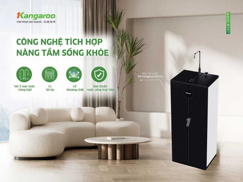 MÁY LỌC NƯỚC RO KHOÁNG KANGAROO KG111