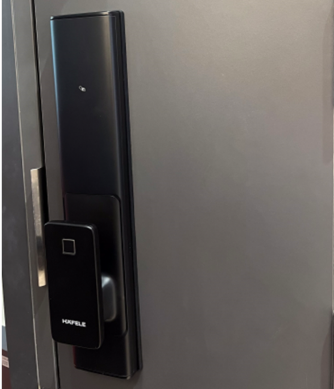 KHÓA ĐIỆN TỬ HAFELE PP8100 MÀU ĐEN 912.20.286