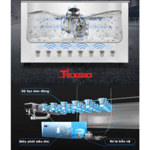 MÁY RỬA BÁT TEXGIO ULTRASONIC STANDARD TGU-2000SD - Texgio Luxury TGU 2400HD 5