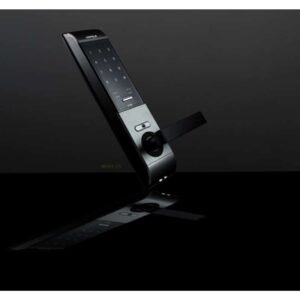 KHÓA ĐIỆN TỬ THÂN NHỎ HAFELE EL7500-TC MÀU XÁM 912.05.716 - anh thuc te khoa dien tu hafele el7500 tc 912 05 716