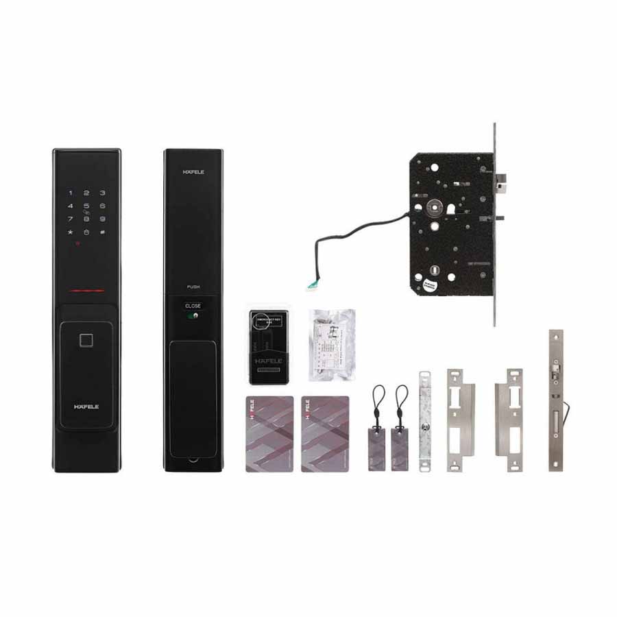 KHÓA ĐIỆN TỬ HAFELE PP8100 MÀU ĐEN 912.20.286