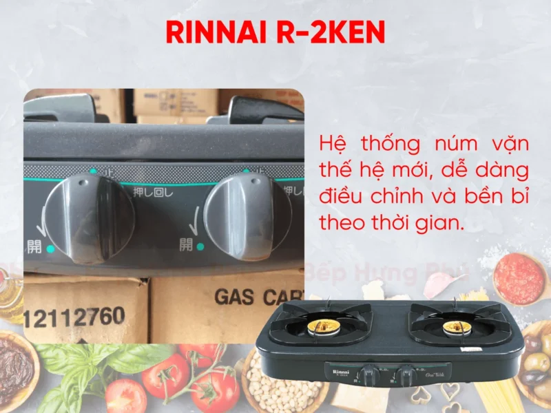 BẾP GA ĐỂ BÀN RINNAI R-2KEN