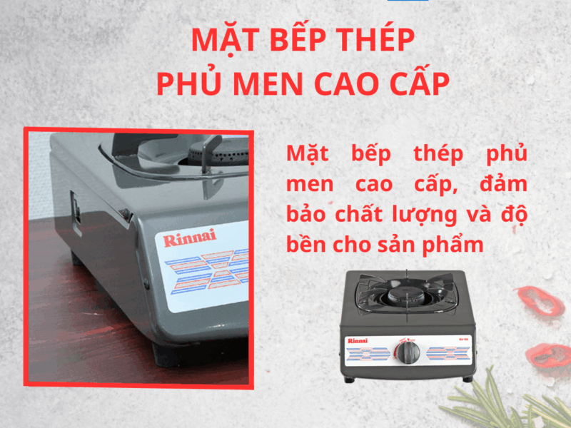 BẾP GA ĐỂ BÀN RINNAI RV-150(G)
