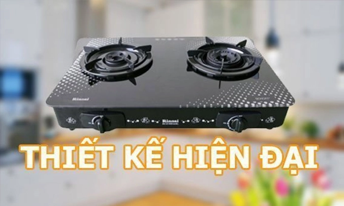BẾP GA ĐỂ BÀN RINNAI RV-615SLIM-SCH(VP)