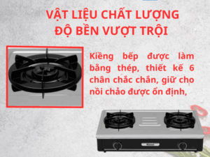 BẾP GA ĐỂ BÀN RINNAI RV-A271B(S) - bep gas rinnai rv a271bs 2