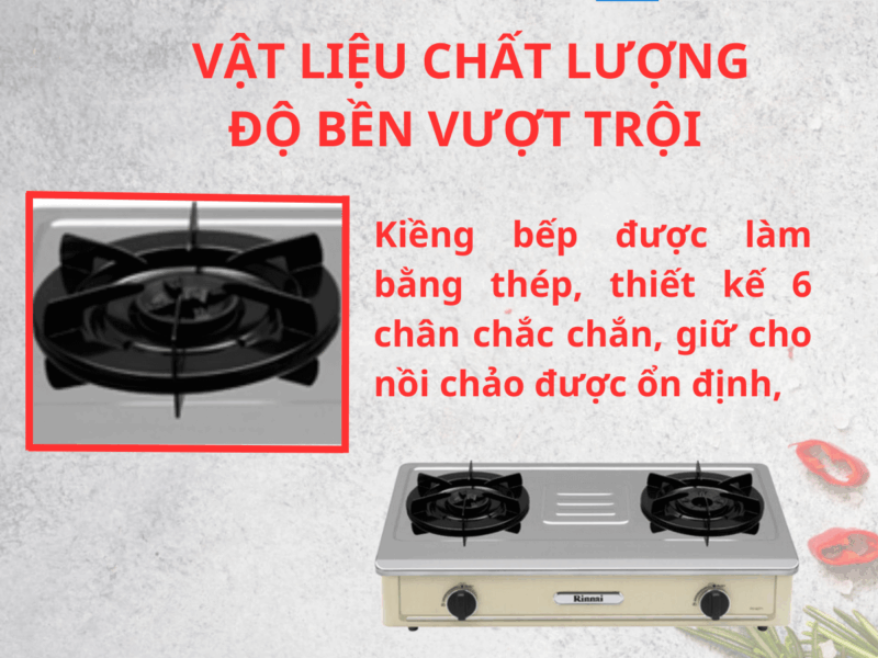BẾP GA ĐỂ BÀN RINNAI RV-A271Y(S)