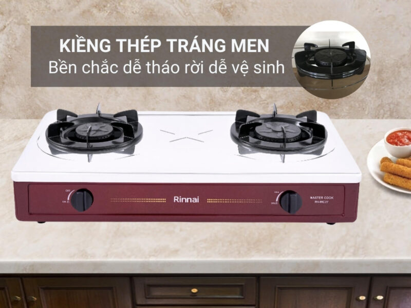 BẾP GA ĐỂ BÀN RINNAI RV-MC27RS