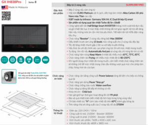 BẾP ĐIỆN TỪ 2 VÙNG NẤU GRANDX GX-IH838PRO - bep tu grandx gx ih838pro4