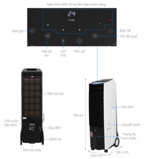 QUẠT ĐIỀU HÒA BOSS FEAB-110 - boss feab 110 note