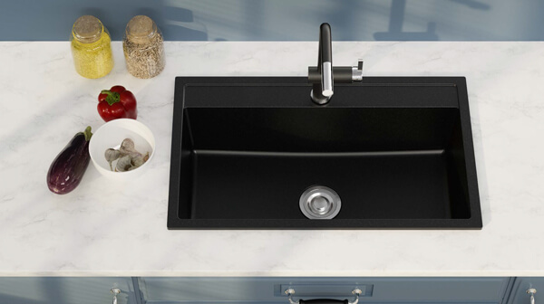 CHẬU RỬA CHÉN ĐÁ NHÂN TẠO 1 HỘC CREAVE G-T7646D