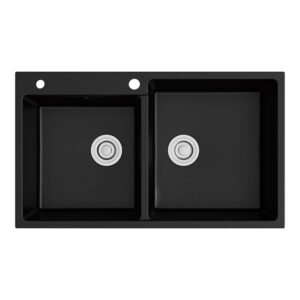 CHẬU RỬA CHÉN ĐÁ NHÂN TẠO 2 HỘC CREAVE G-T8650F
