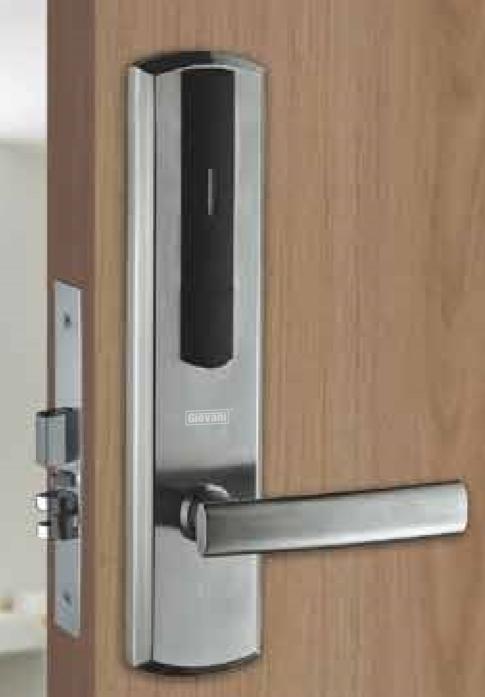 KHÓA ĐIỆN TỬ KHÁCH SẠN GIOVANI GSL-156C136 MÀU BẠC
