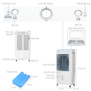 MÁY LÀM MÁT KHÔNG KHÍ KANGAROO KG50F88 - kangaroo kg50f88 19