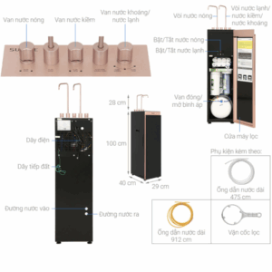 MÁY LỌC NƯỚC ION KIỀM KANGAROO KGHC12A3 - may loc nuoc ro hydrogen ion kiem kangaroo kghc12a39