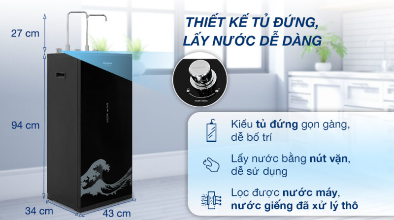 MÁY LỌC NƯỚC NÓNG LẠNH KANGAROO KG10A12