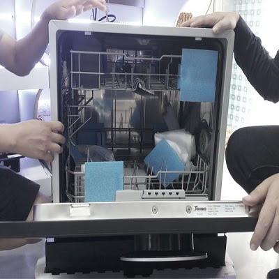 HÌNH ẢNH THỰC TẾ CỦA MÁY RỬA BÁT 11 BỘ TEXGIO TG-BI205