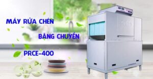 MÁY RỬA BÁT TEXGIO PRAIM PRCE-400D - may rua chen bang chuyen prime PRCE 400 banner