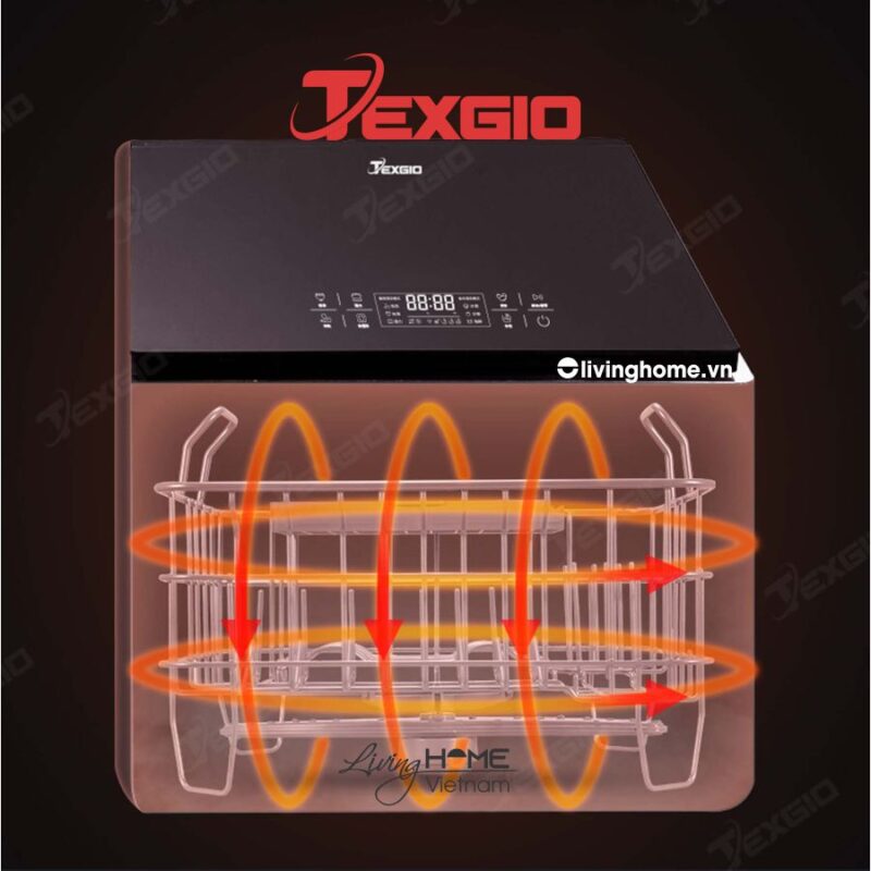 MÁY RỬA BÁT 6 BỘ TEXGIO TGUS06HA