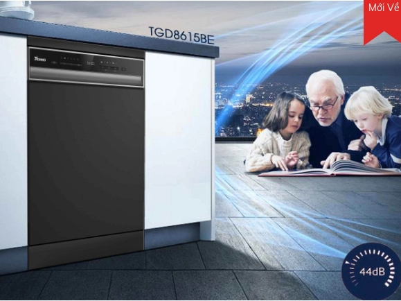 MÁY RỬA BÁT 15 BỘ TEXGIO TGD8615BE