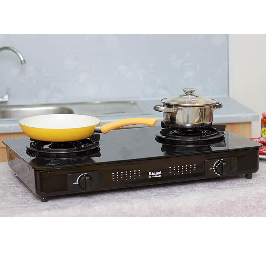 BẾP GA ĐỂ BÀN RINNAI RV-615SLIM(GL-D)