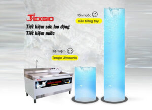 MÁY RỬA BÁT TEXGIO ULTRASONIC STANDARD TGU-1000SS - texgio tgu 1000ss 4