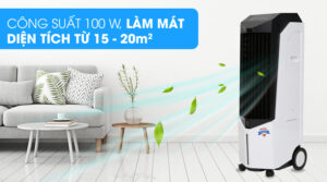 QUẠT ĐIỀU HÒA KHÔNG KHÍ BOSS S-102 100W - vi vn boss s 102 kg 3